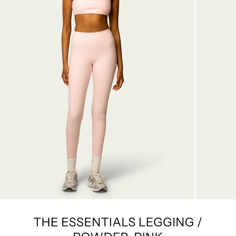 437 The Essentials Legging - Powder Pink